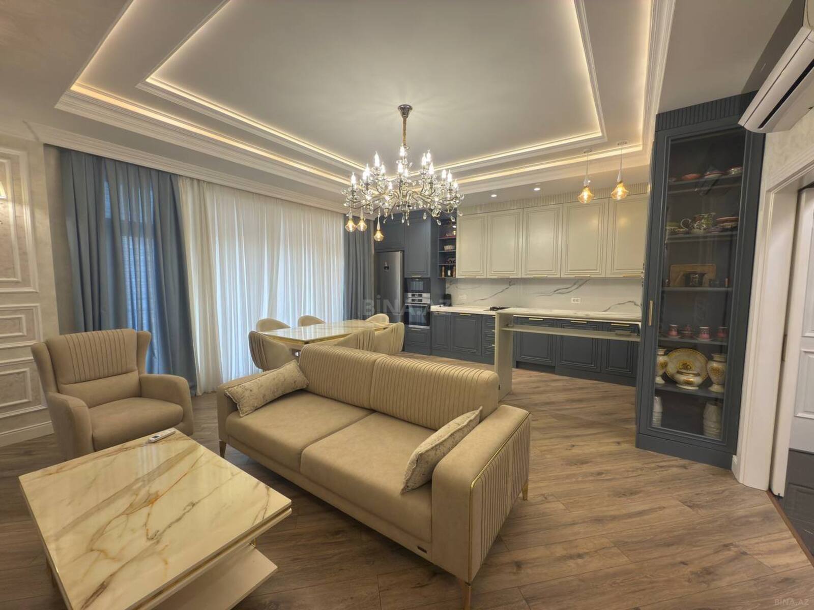3 otaqlı yeni tikili 120 m², Ağ şəhər q. - şəkil 2