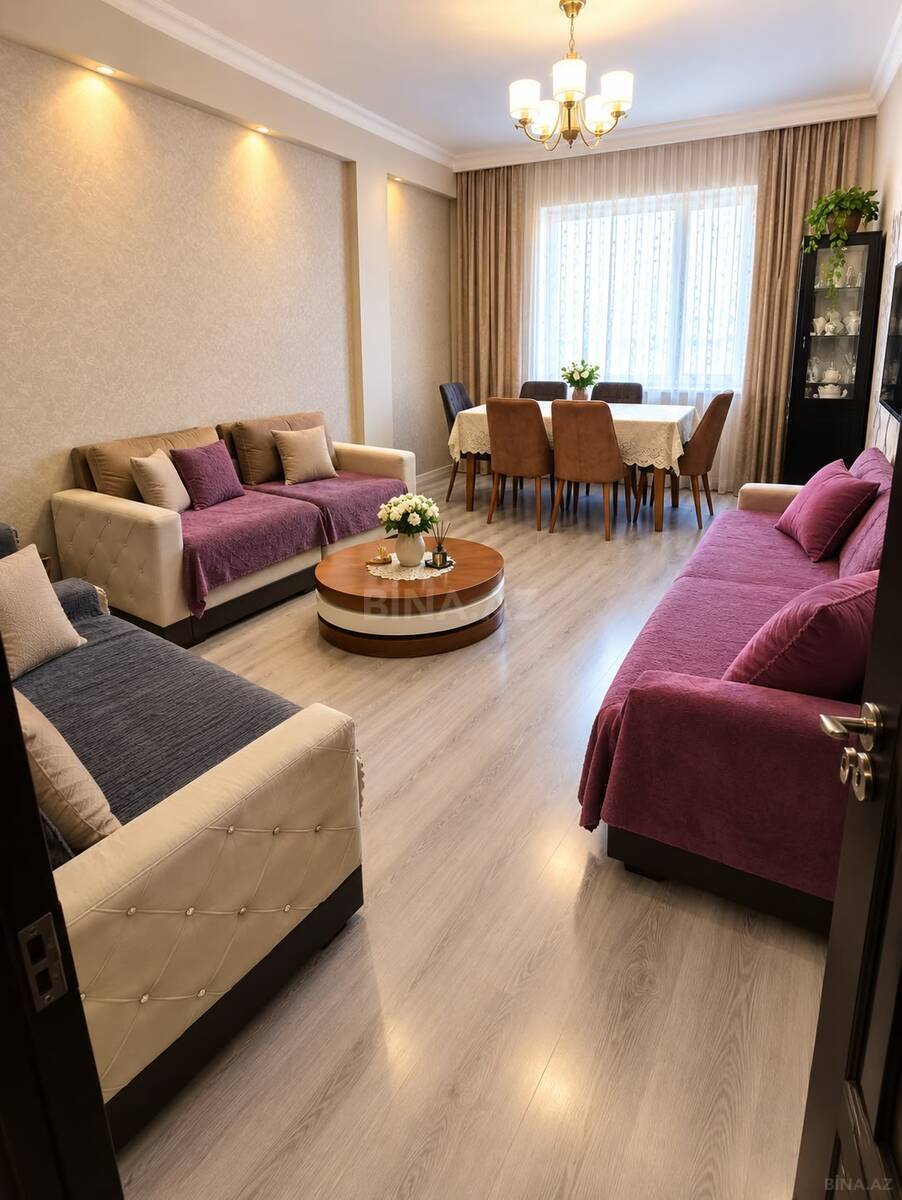 2 otaqlı yeni tikili 50 m², 8-ci kilometr q. - şəkil 2