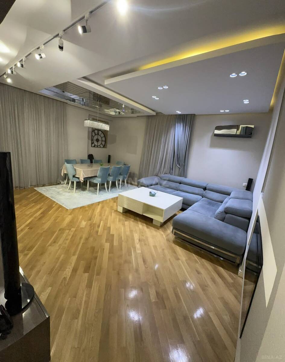 3 otaqlı yeni tikili 130 m², İnşaatçılar m. - əsas şəkil
