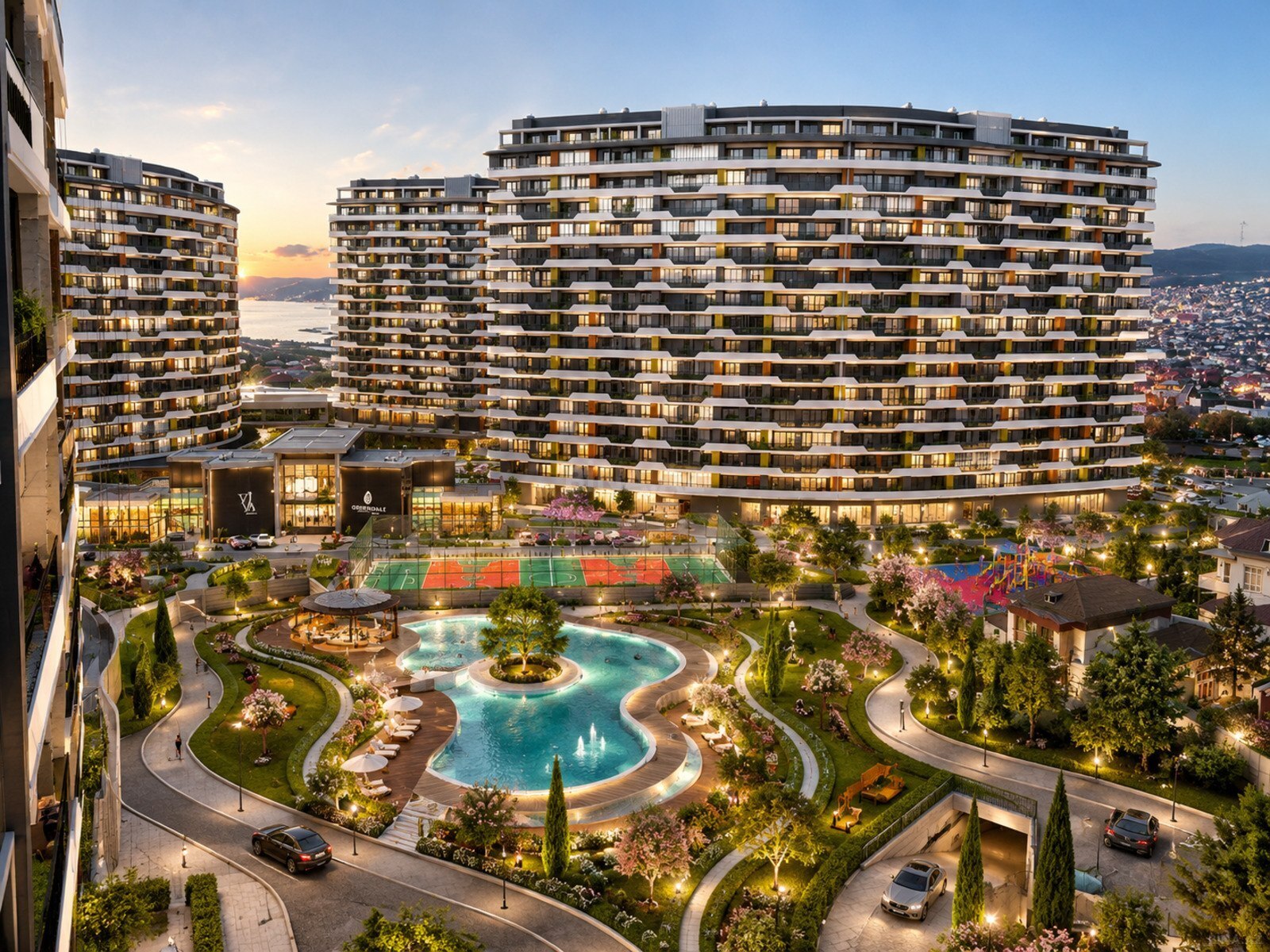 2 otaqlı yeni tikili 73 m², Avtovağzal m. - şəkil 2
