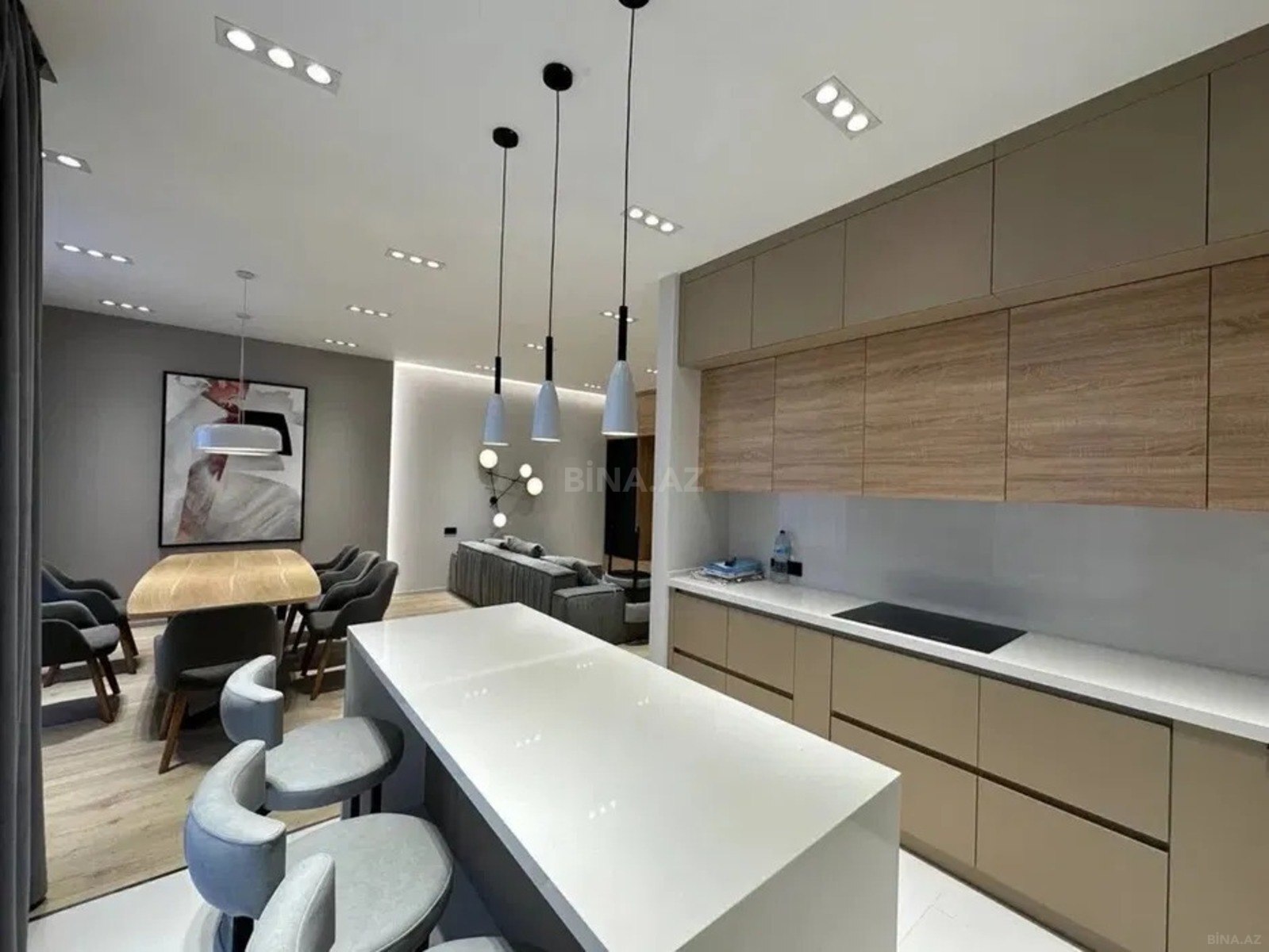 3 otaqlı yeni tikili 120 m², Xətai r. - şəkil 3