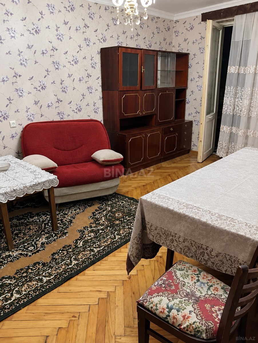 3 otaqlı köhnə tikili 60 m², İnşaatçılar m. - şəkil 2