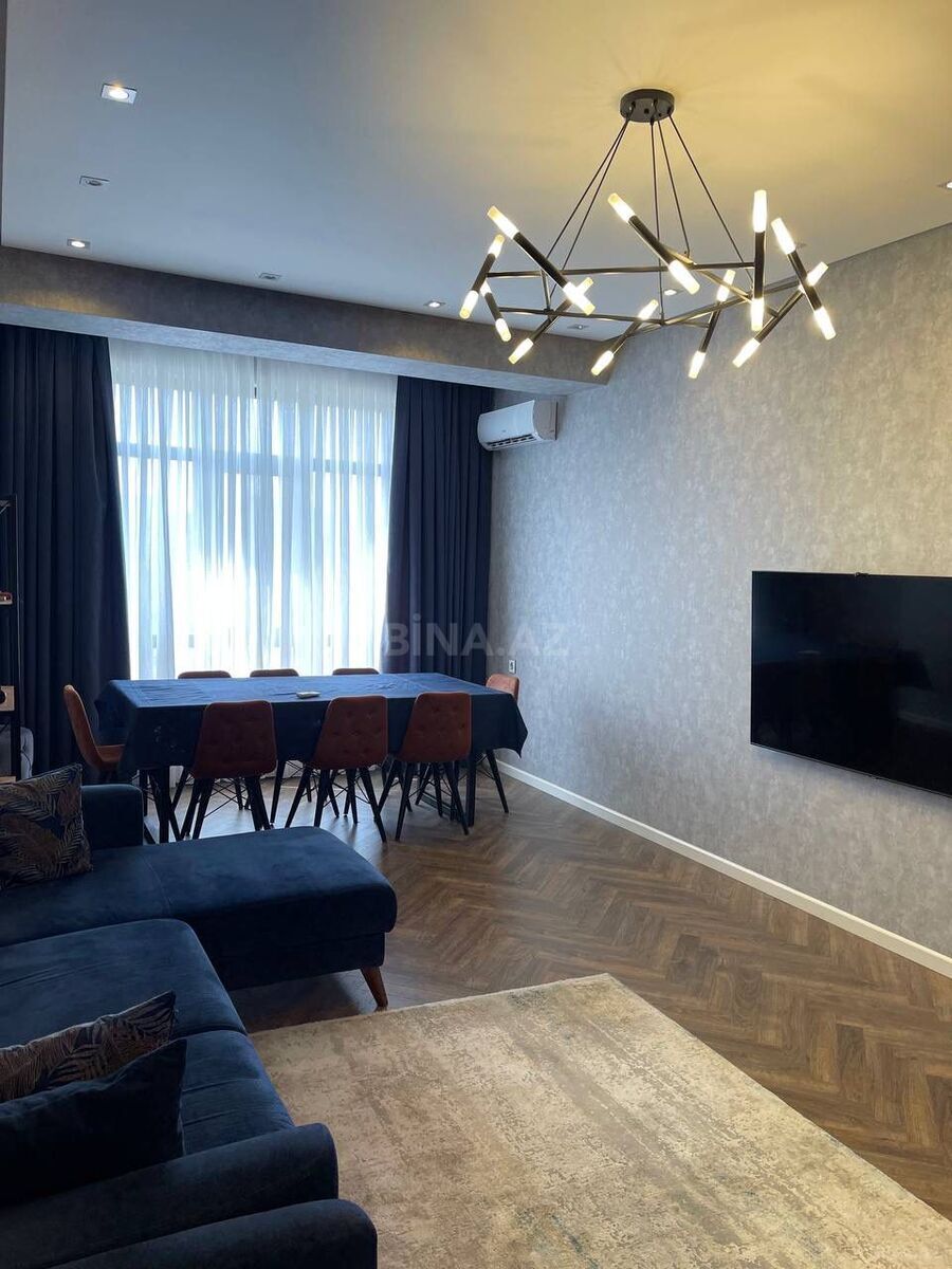 3 otaqlı yeni tikili 110 m², İnşaatçılar m. - şəkil 2