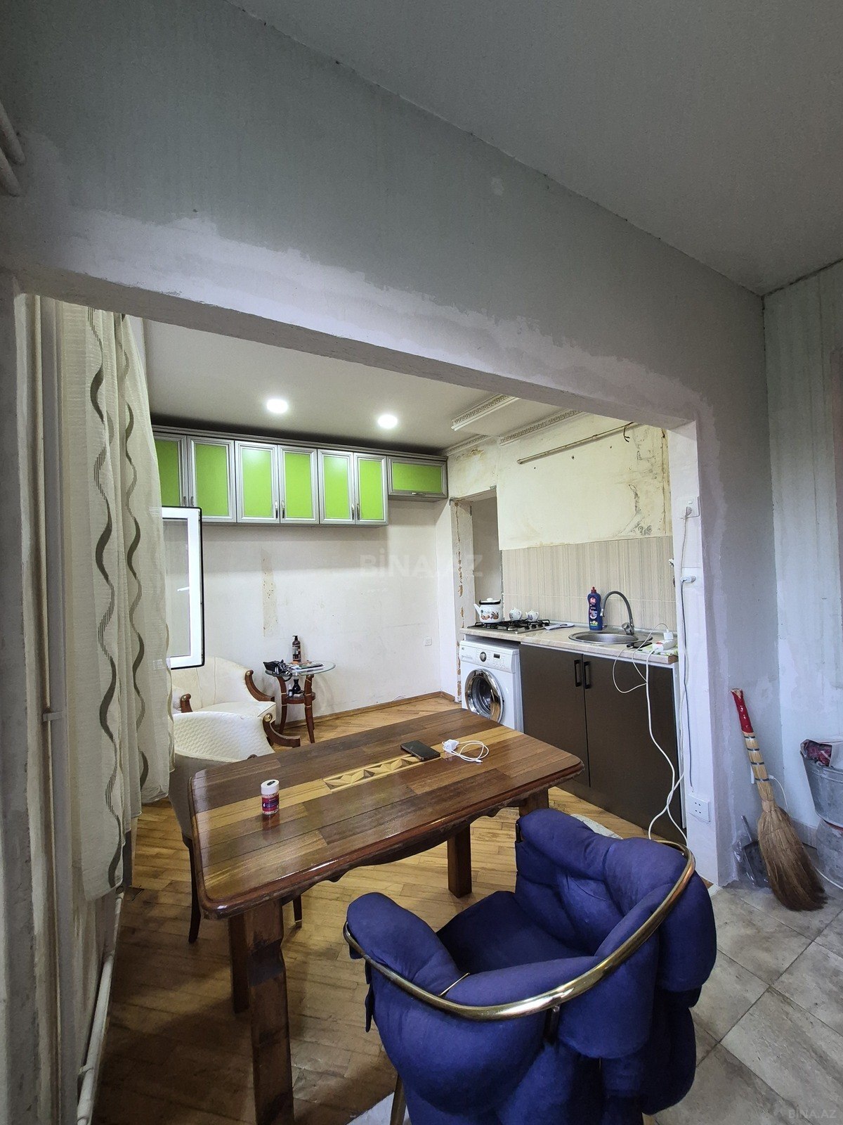 3 otaqlı köhnə tikili 70 m², Gənclik m. - şəkil 2