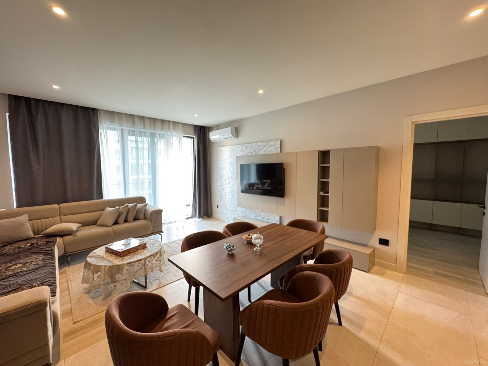 İcarəyə verilir 2 otaqlı yeni tikili 96 m², Sea Breeze q.