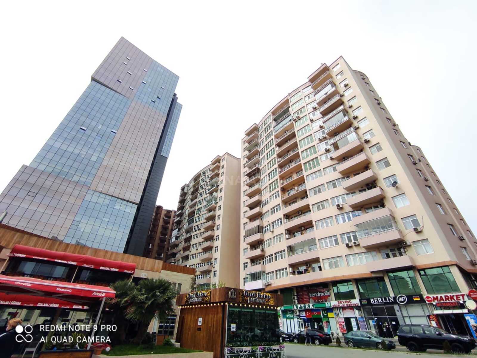 2 otaqlı yeni tikili 55 m², Şah İsmayıl Xətai m.