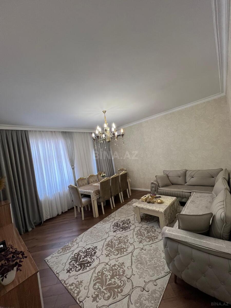 3 otaqlı yeni tikili 107 m², Həzi Aslanov m. - şəkil 2
