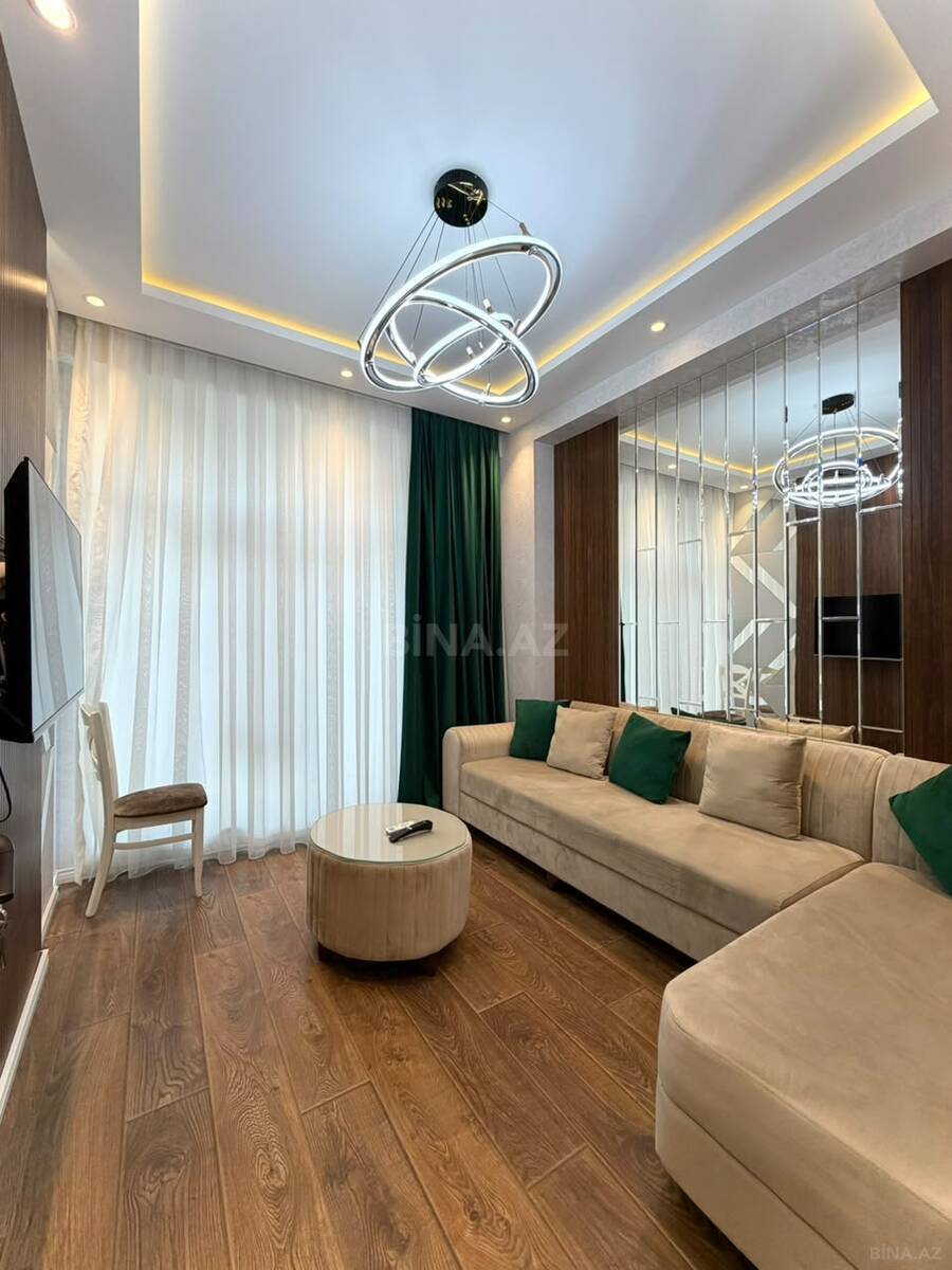 2 otaqlı yeni tikili 55 m², Nəsimi r.