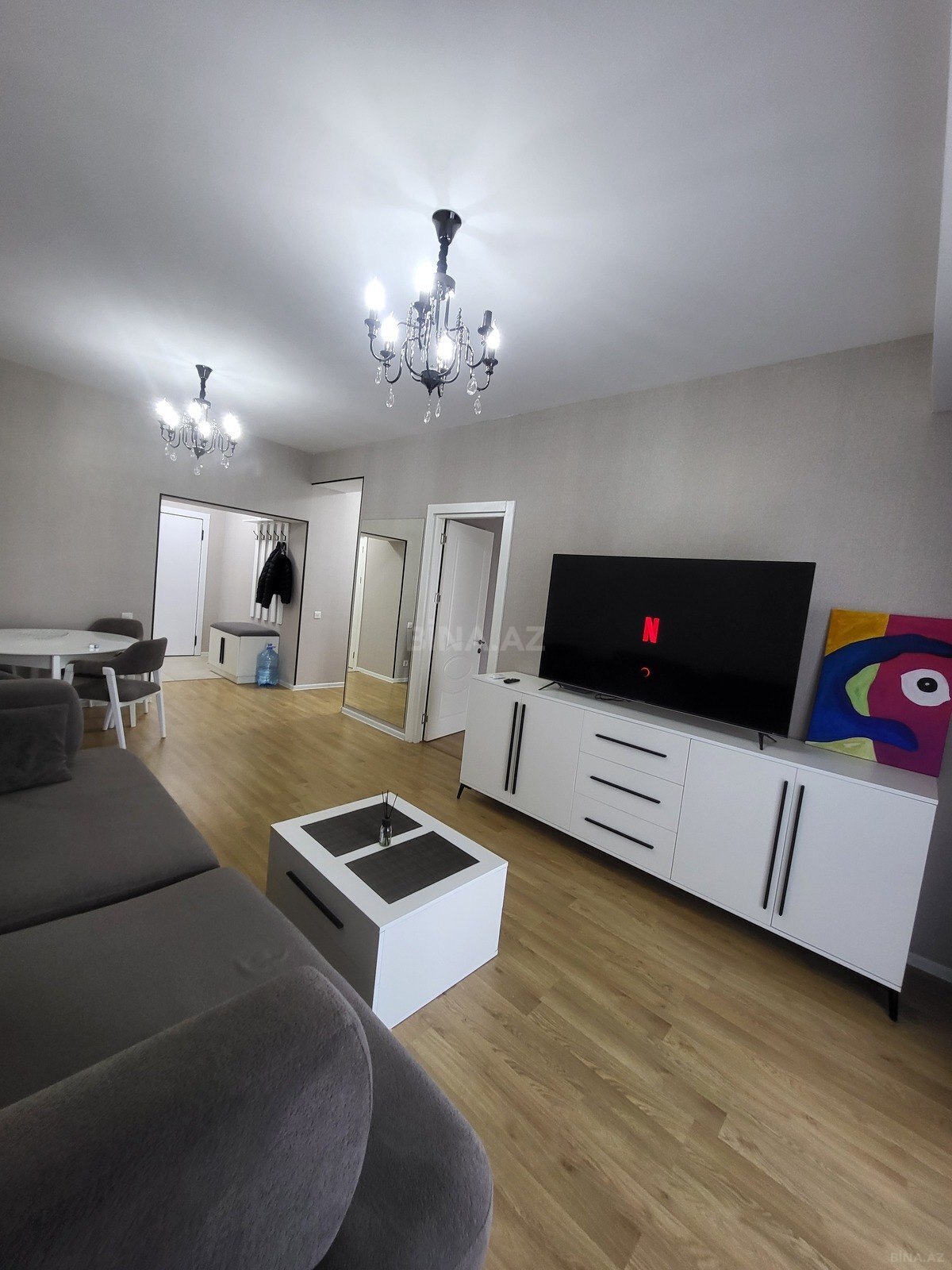 2 otaqlı yeni tikili 55 m², Bayıl q. - şəkil 3