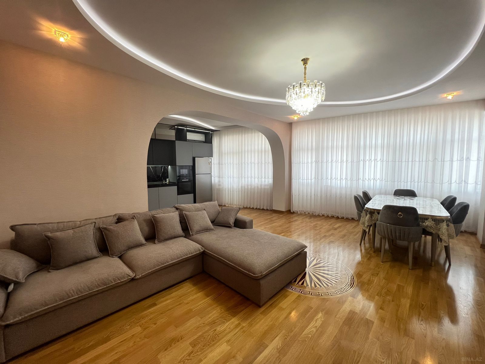 3 otaqlı yeni tikili 120 m², Şah İsmayıl Xətai m. - şəkil 3