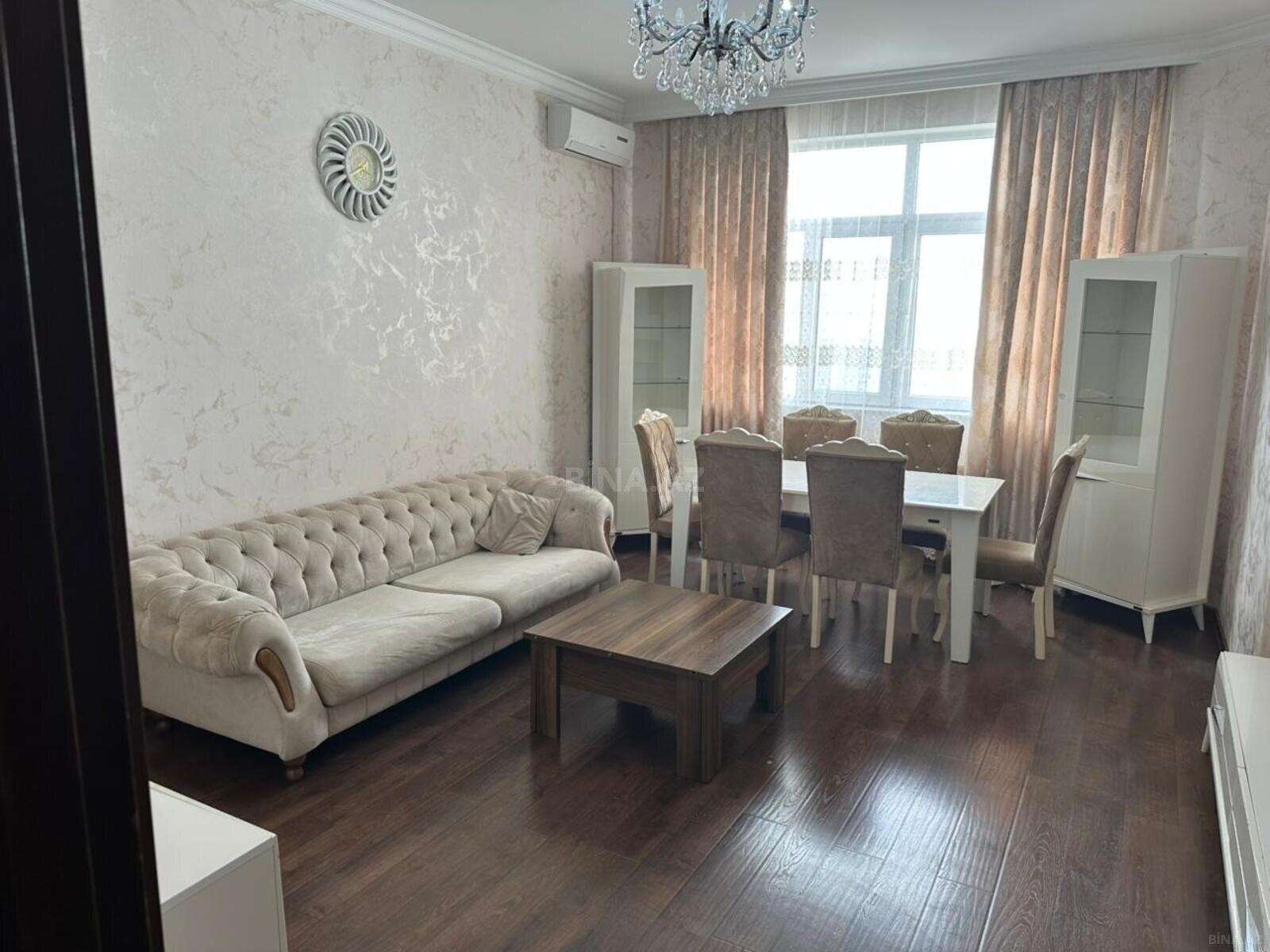 2 otaqlı yeni tikili 100 m², Həzi Aslanov m.