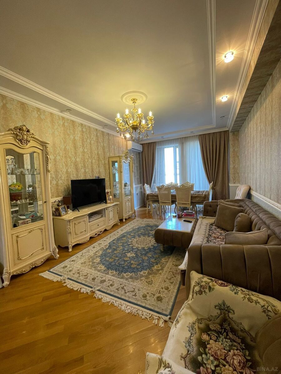 3 otaqlı yeni tikili 100 m², Memar Əcəmi m. - əsas şəkil
