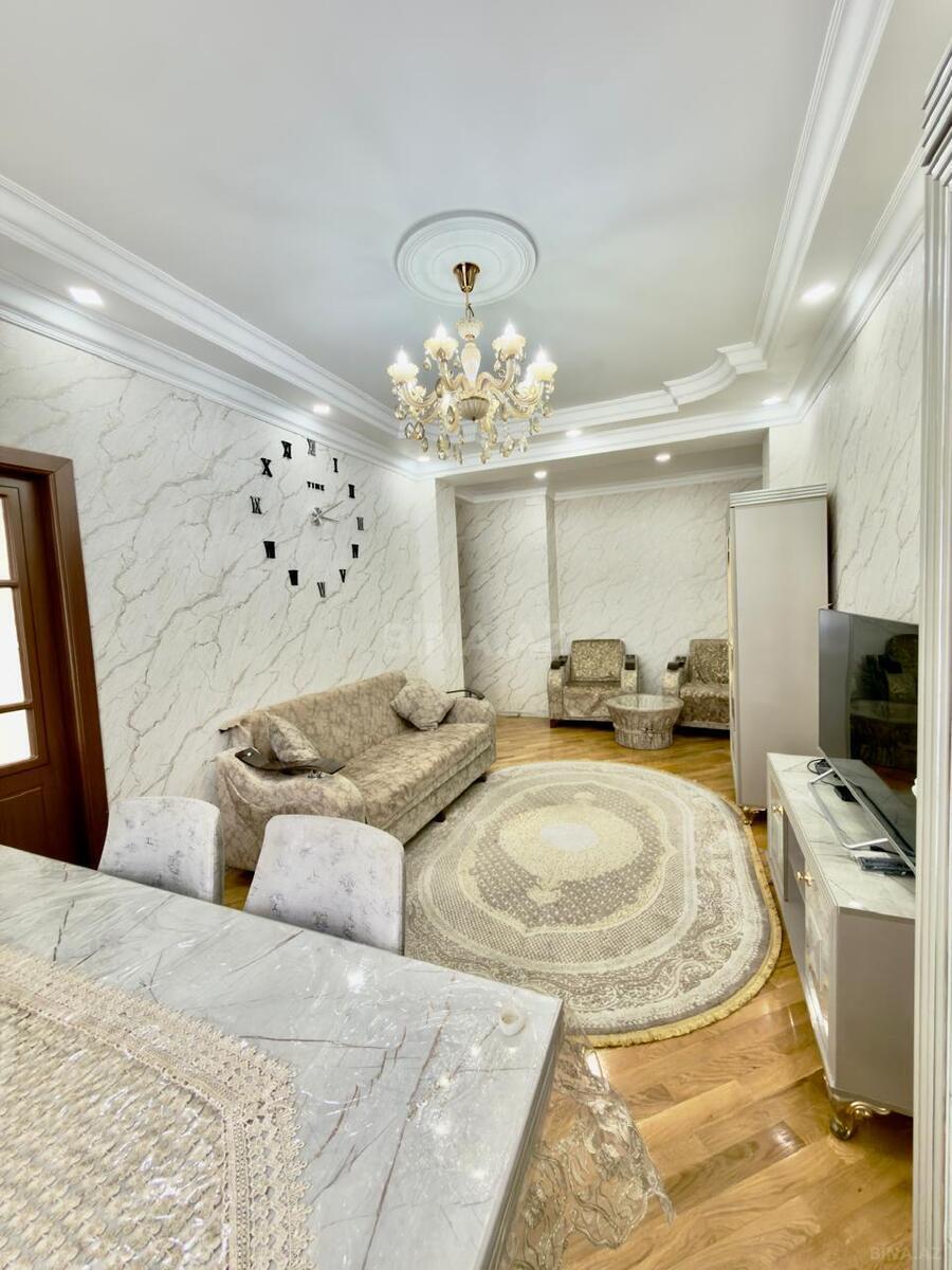 3 otaqlı yeni tikili 99 m², Qara Qarayev m. - əsas şəkil