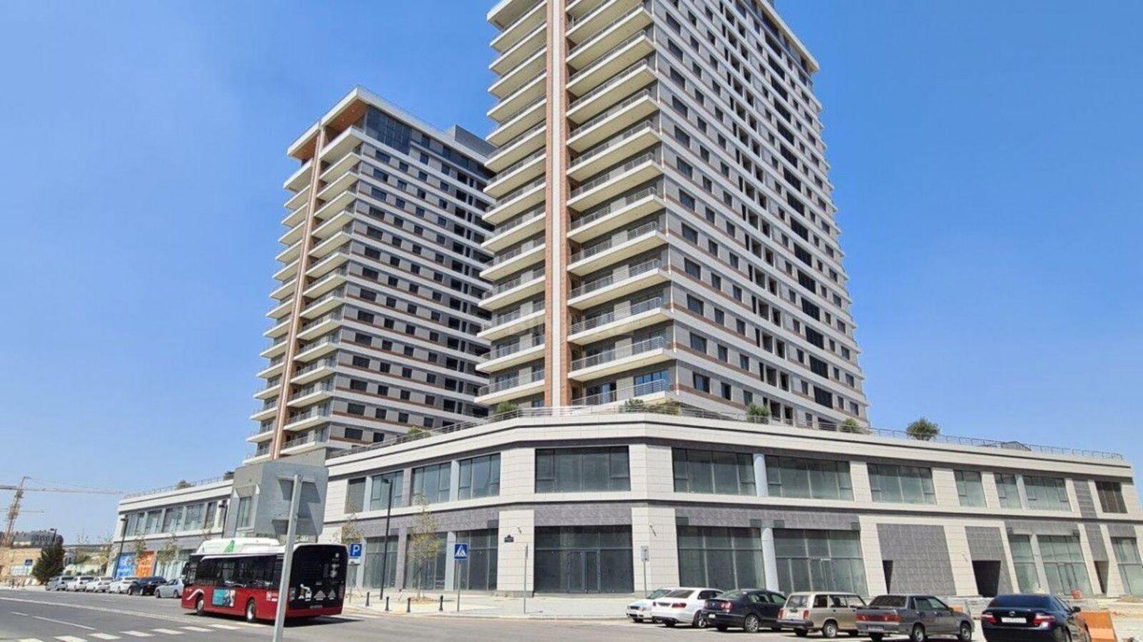 2 otaqlı yeni tikili 65 m², Ağ şəhər q.