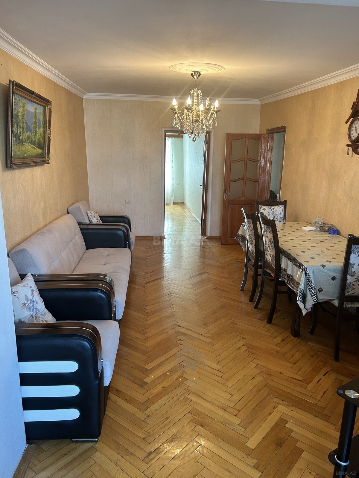 3 otaqlı köhnə tikili 73 m², Gənclik m. - şəkil 2