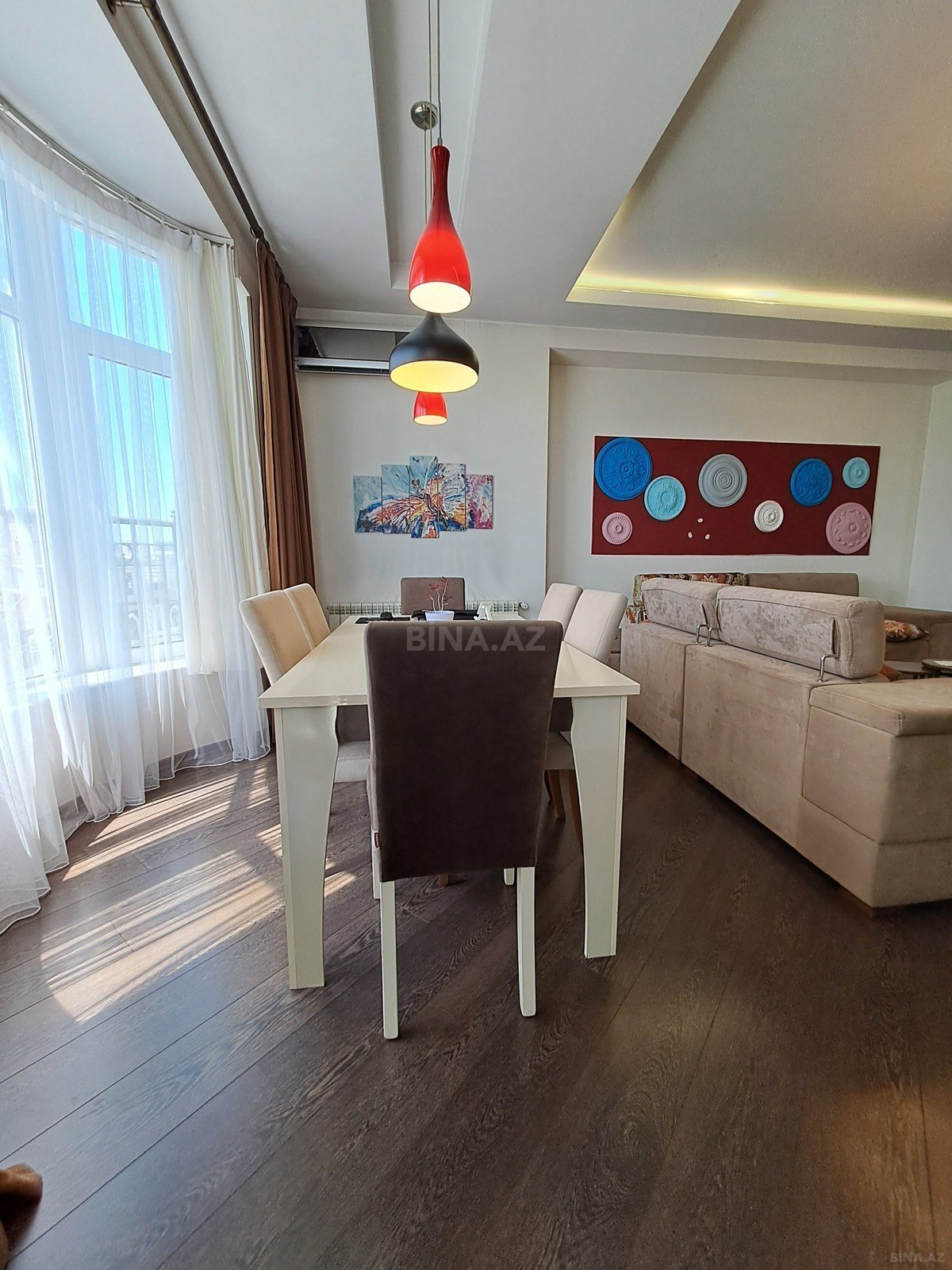 3 otaqlı yeni tikili 120 m², Nərimanov r. - şəkil 2