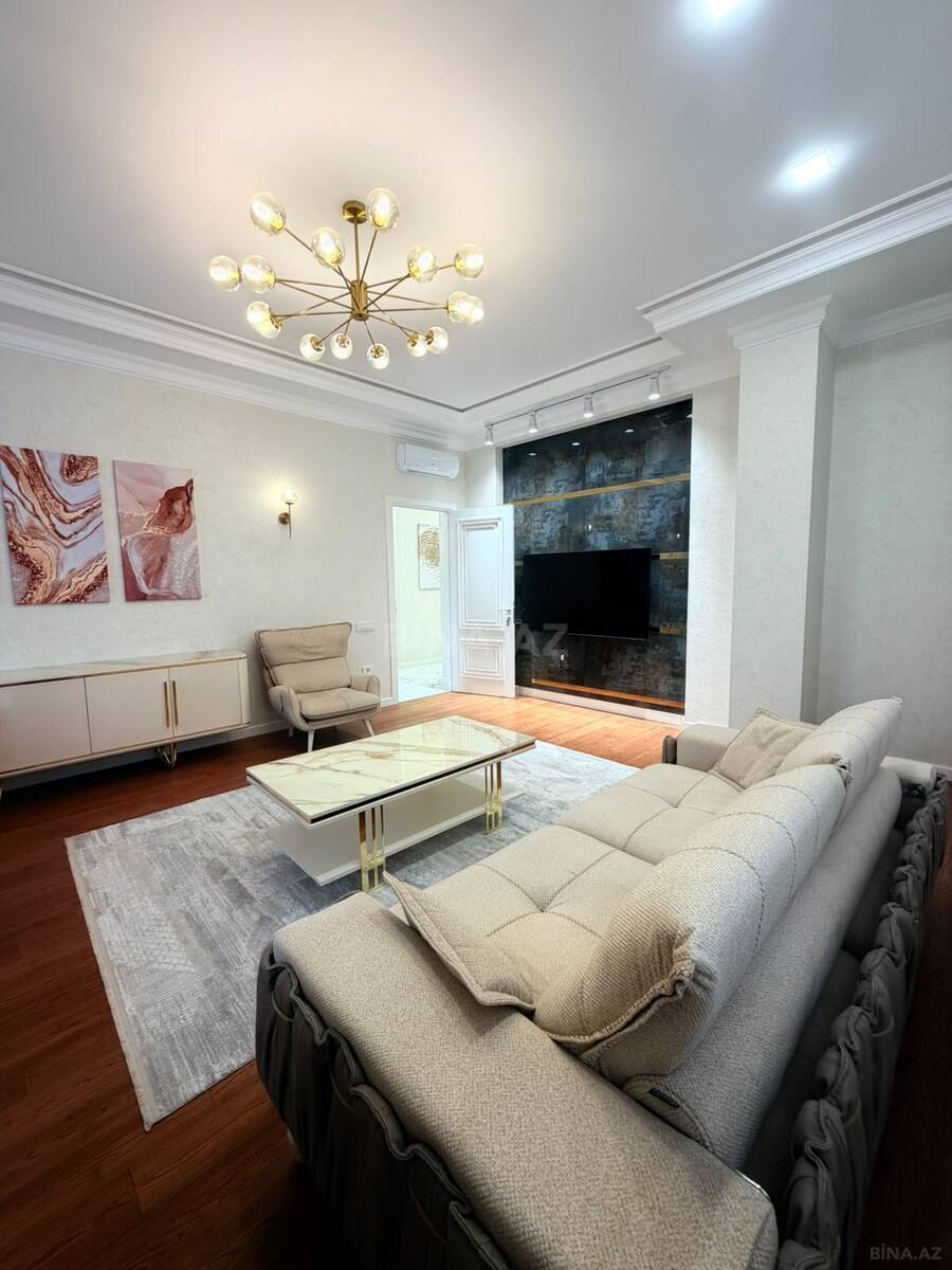 3 otaqlı yeni tikili 120 m², Nizami m. - şəkil 2