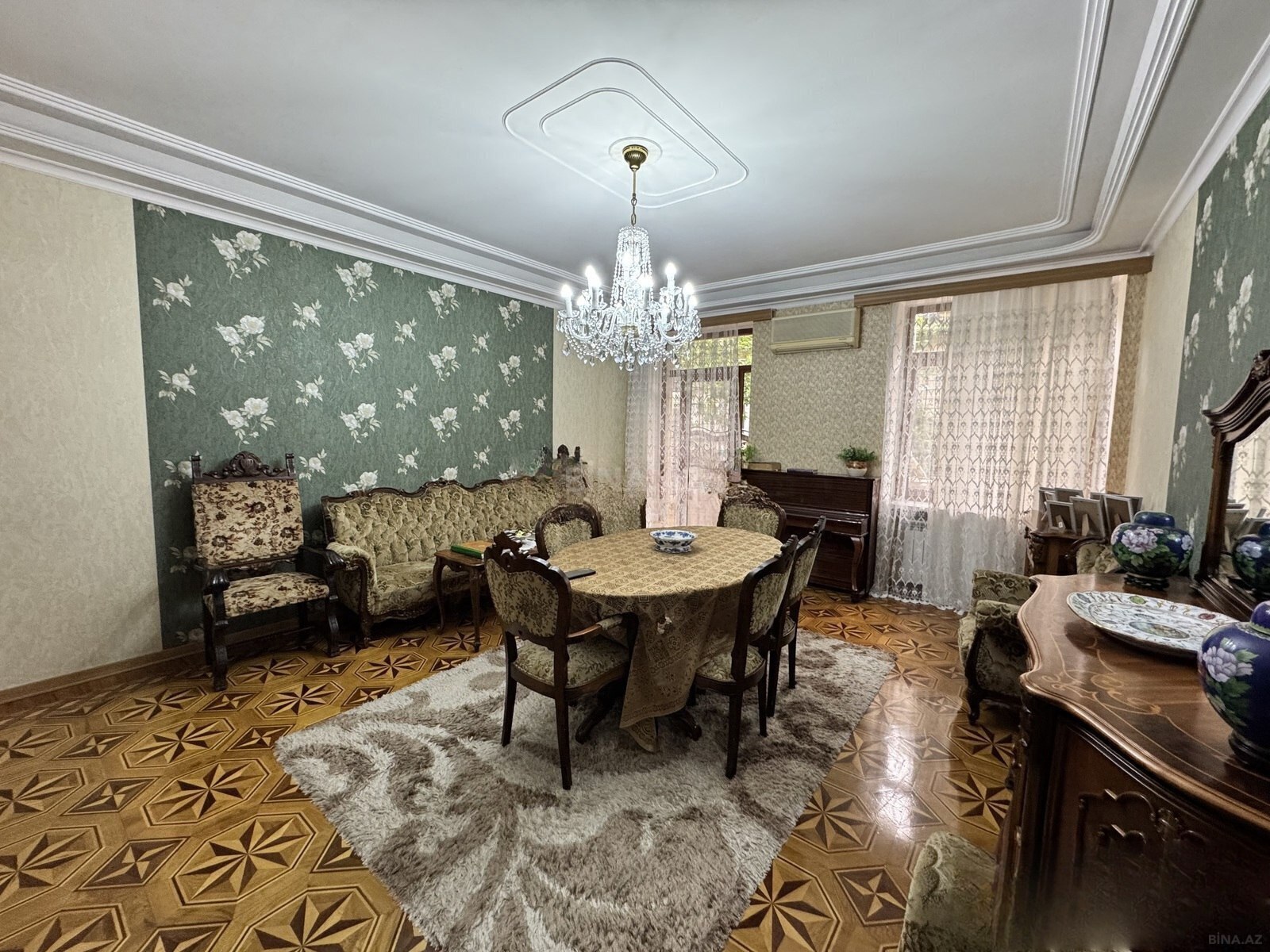 4 otaqlı köhnə tikili 134 m², Sahil m. - şəkil 3