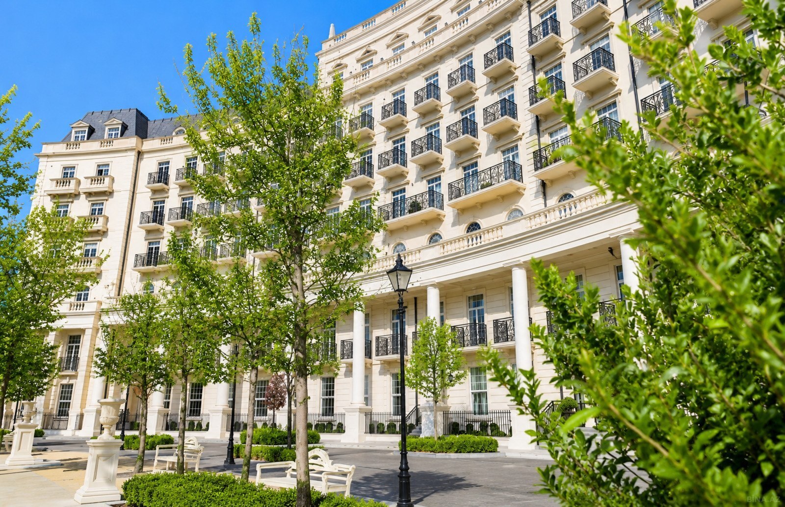 4 otaqlı yeni tikili 140 m², Ağ şəhər q. - şəkil 2