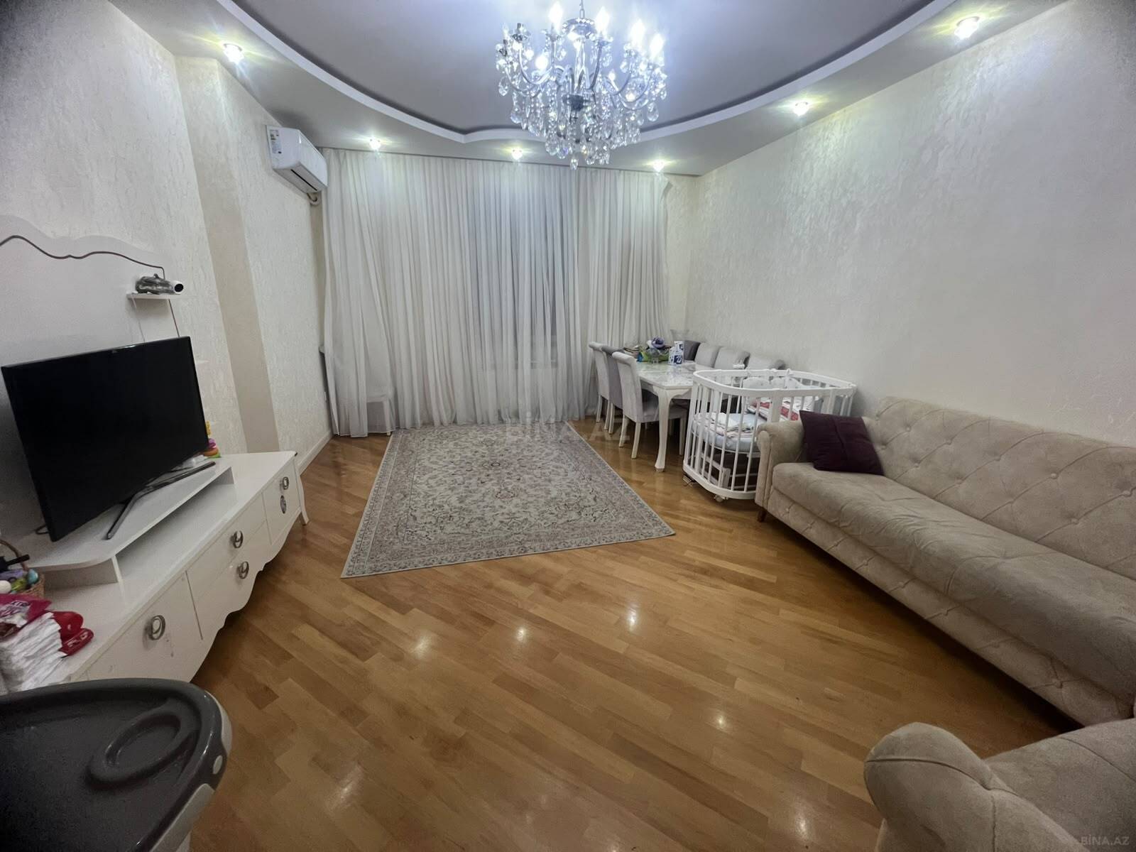 2 otaqlı yeni tikili 90 m², Gənclik m.