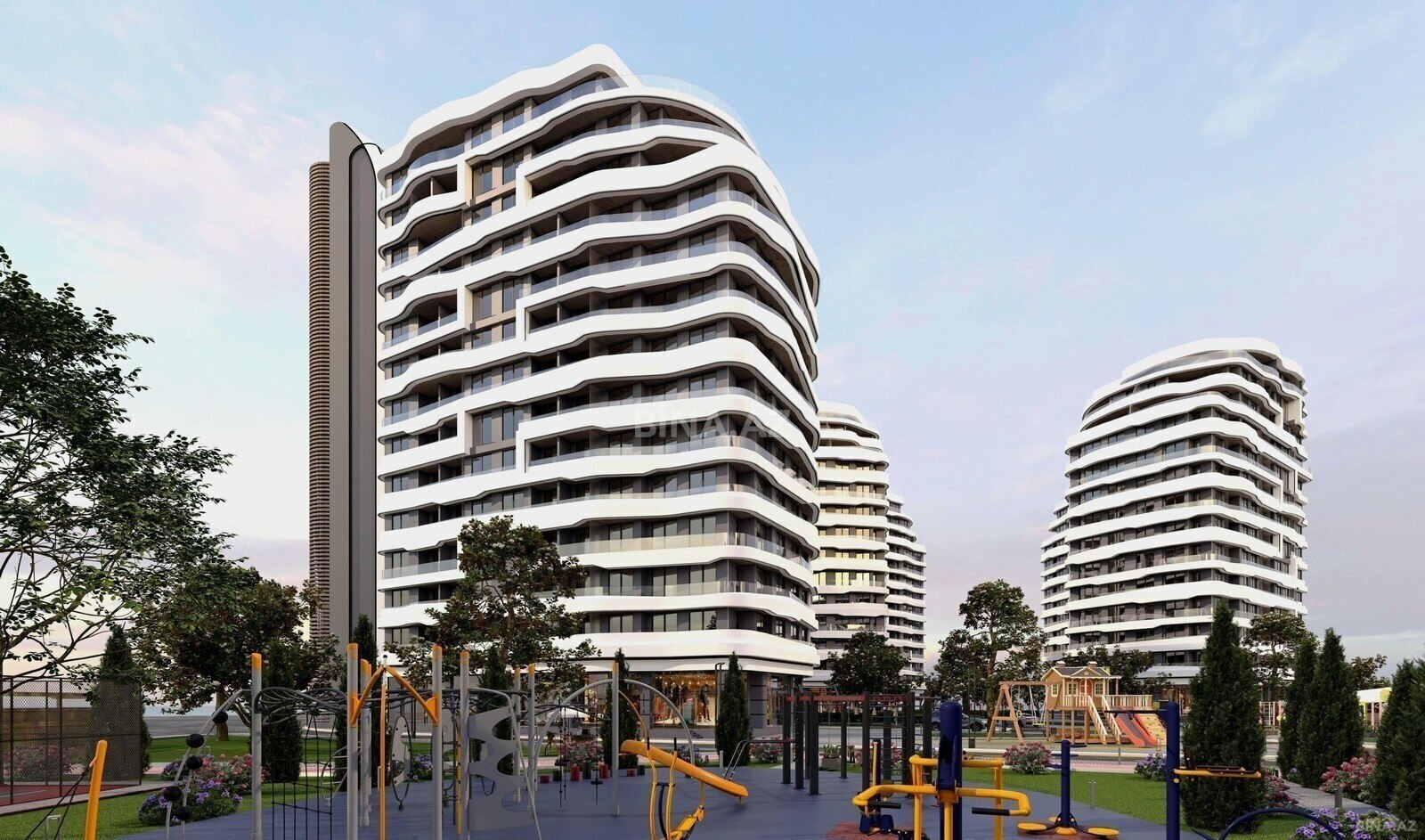 2 otaqlı yeni tikili 61 m², Neftçilər m. - şəkil 3