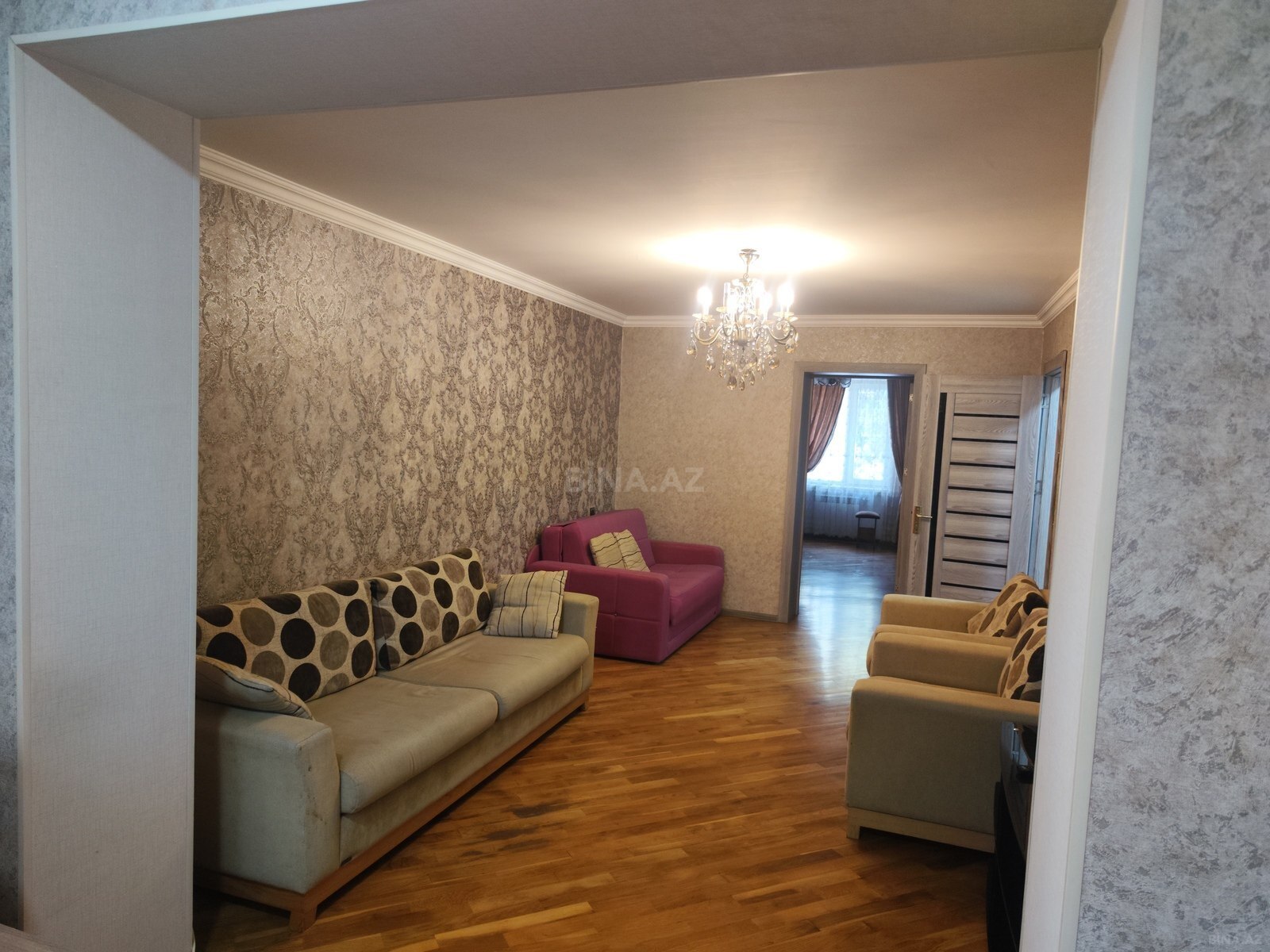 Satılır 3 otaqlı köhnə tikili 54 m², İnşaatçılar m. - şəkil 3
