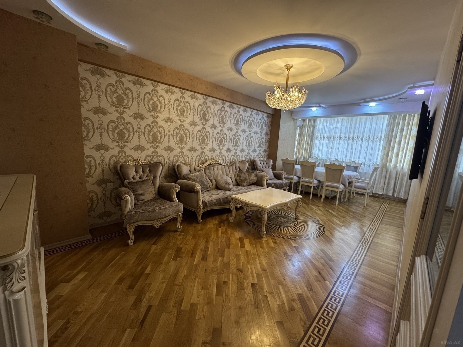 3 otaqlı yeni tikili 130 m², Nərimanov r.