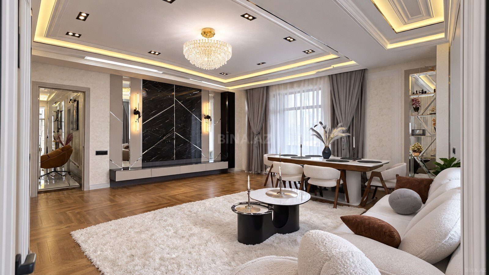 3 otaqlı yeni tikili 120 m², 28 May m. - şəkil 3
