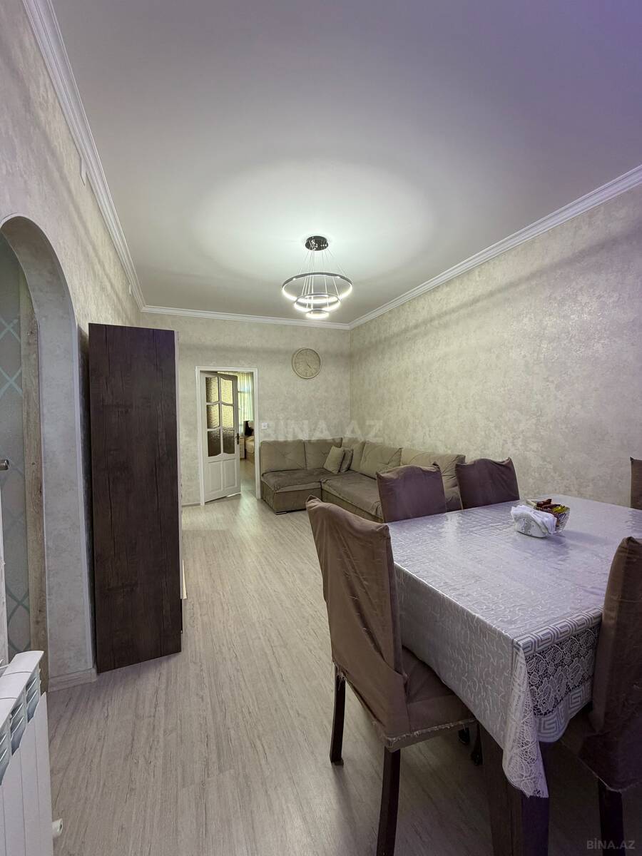 3 otaqlı köhnə tikili 60 m², Memar Əcəmi m. - şəkil 2