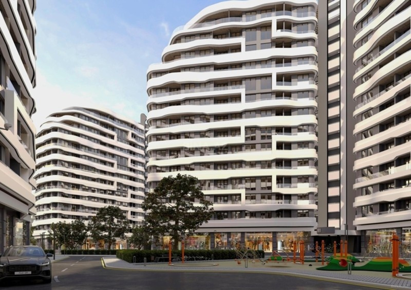 Satılır 1 otaqlı yeni tikili 45 m², Bakıxanov q.