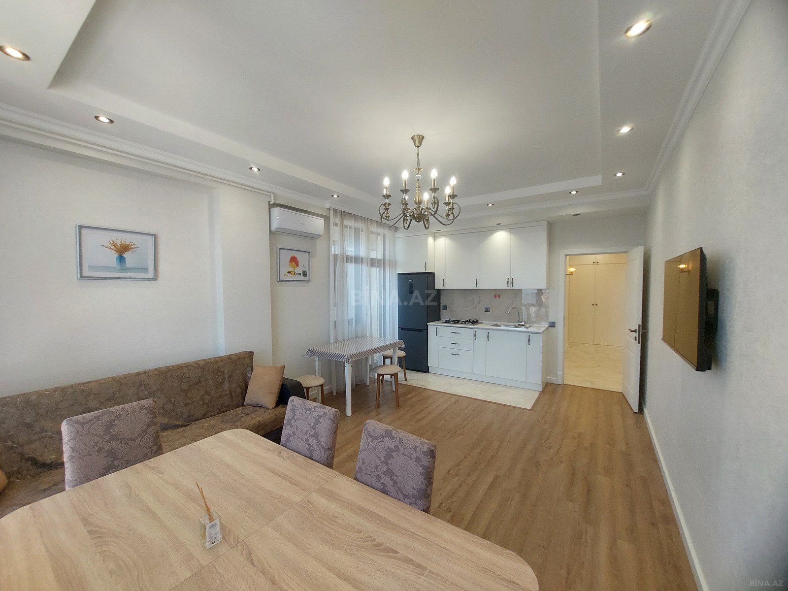 İcarəyə verilir 3 otaqlı yeni tikili 85 m², Bakıxanov q. - şəkil 2