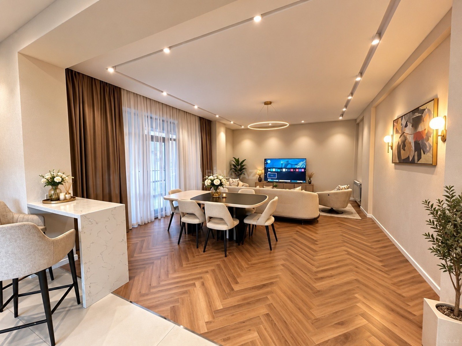3 otaqlı yeni tikili 180 m², Nizami m. - əsas şəkil
