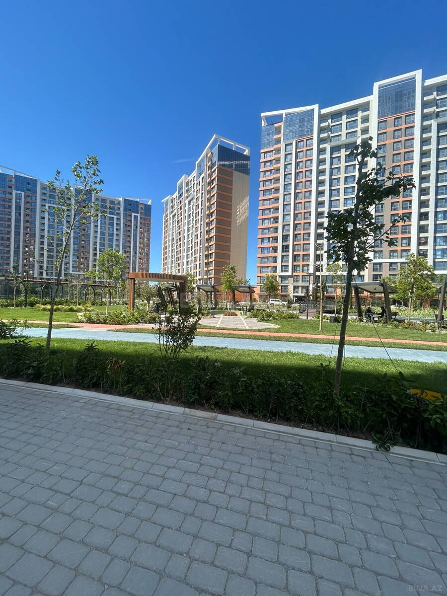 3 otaqlı yeni tikili 90 m², Bakmil m.