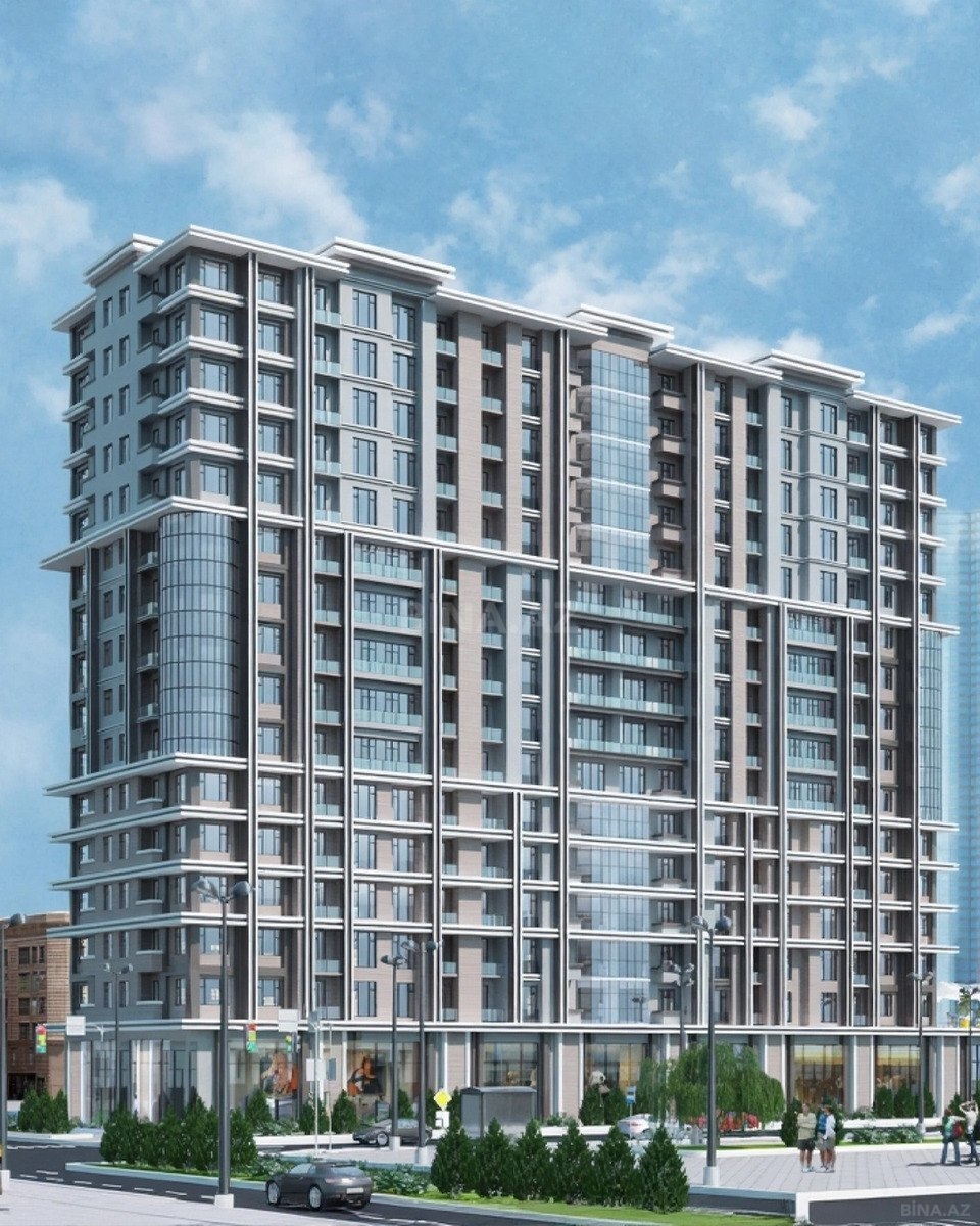 2 otaqlı yeni tikili 60 m², Gənclik m.