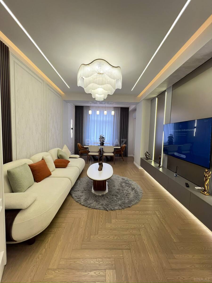 4 otaqlı yeni tikili 142 m², Nərimanov r. - şəkil 2