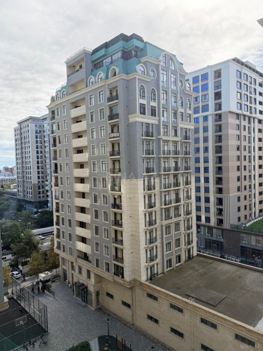 3 otaqlı yeni tikili 110 m², Nəsimi r.