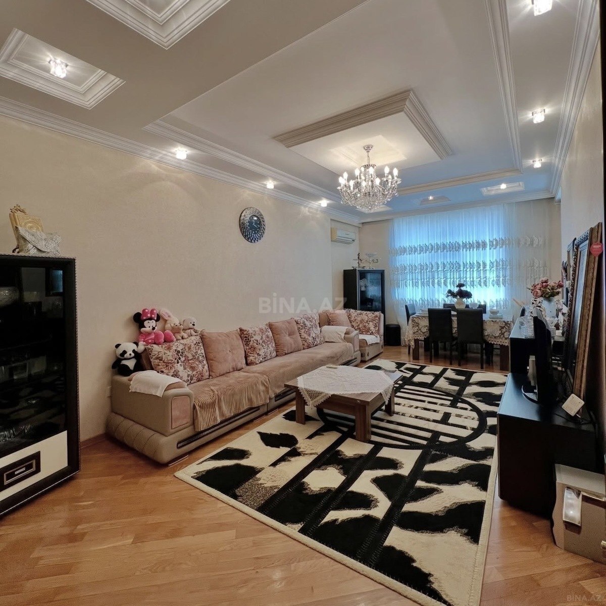 3 otaqlı yeni tikili 120 m², İnşaatçılar m.