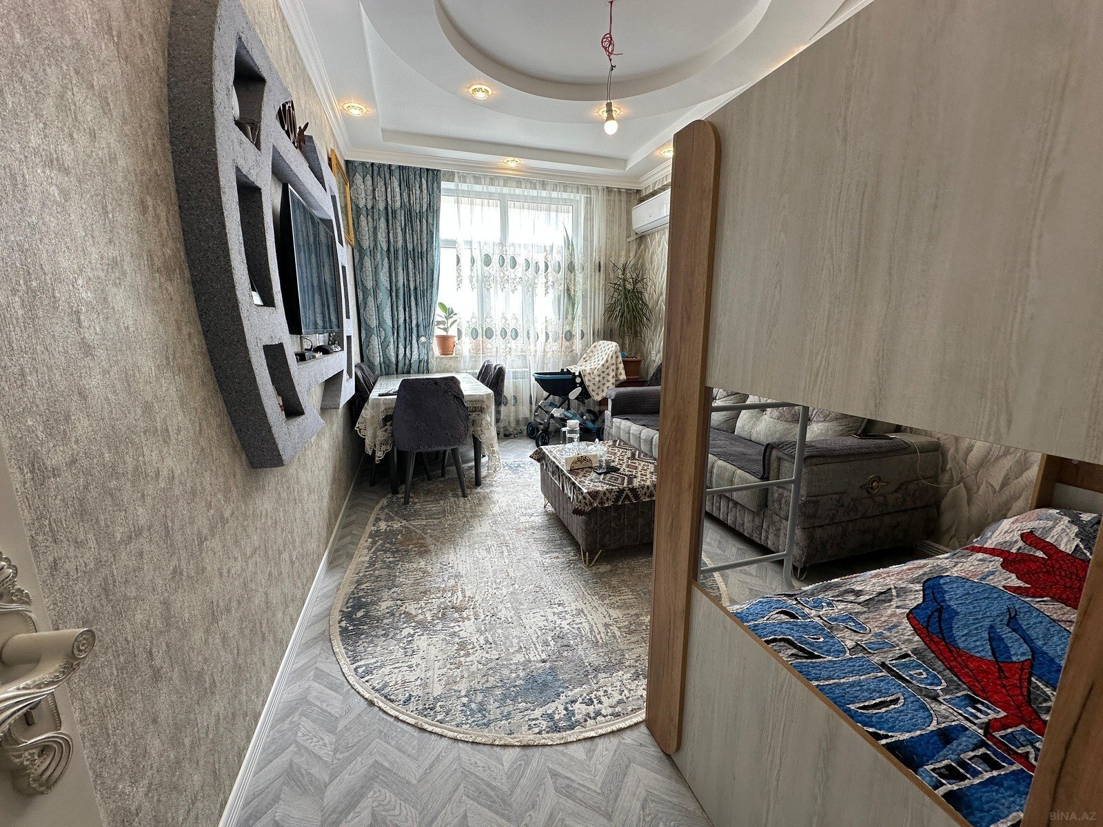 2 otaqlı yeni tikili 65 m², Qaraçuxur q. - şəkil 2