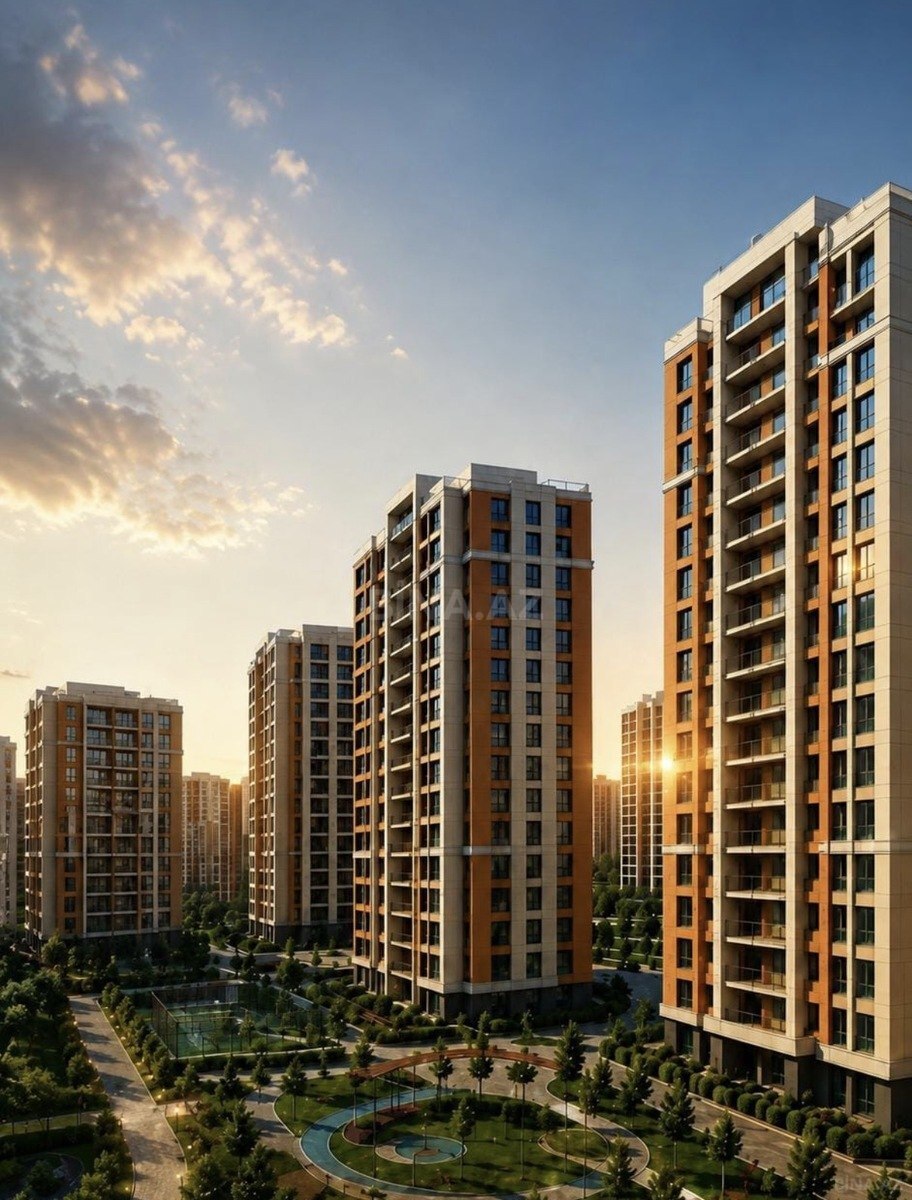 2 otaqlı yeni tikili 51 m², Yasamal q. - şəkil 2
