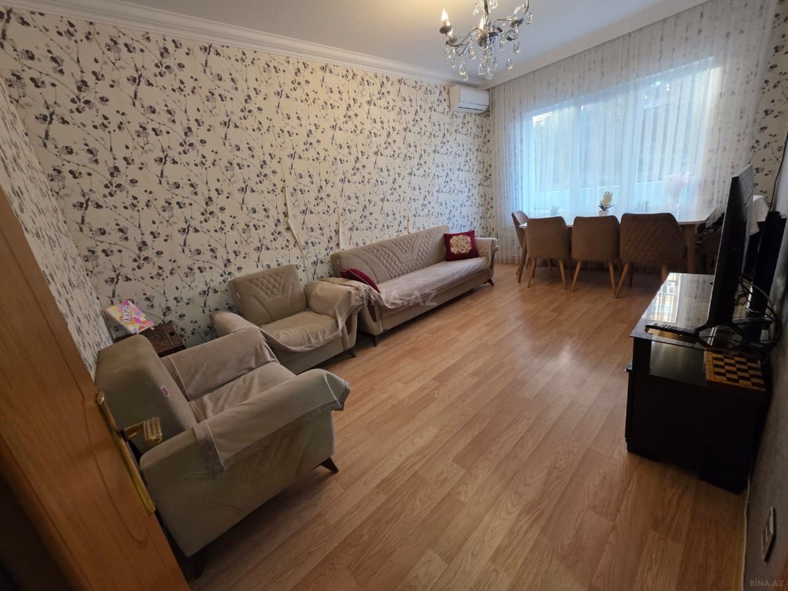 3 otaqlı köhnə tikili 82 m², Xətai r. - şəkil 2