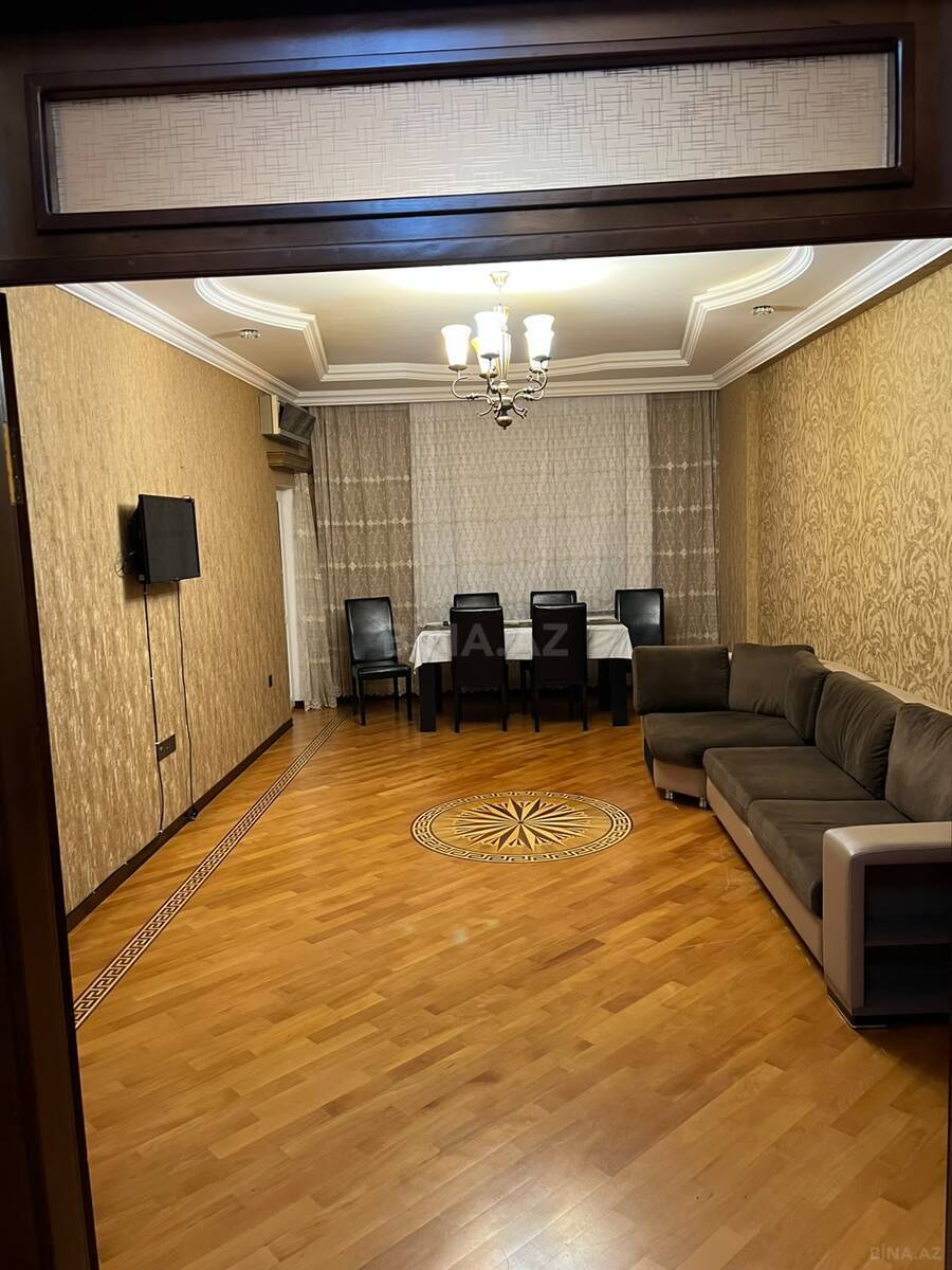 3 otaqlı yeni tikili 130 m², Həzi Aslanov m.