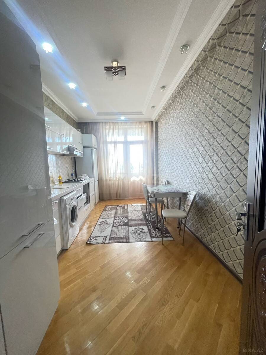 2 otaqlı yeni tikili 90 m², İnşaatçılar m. - şəkil 3