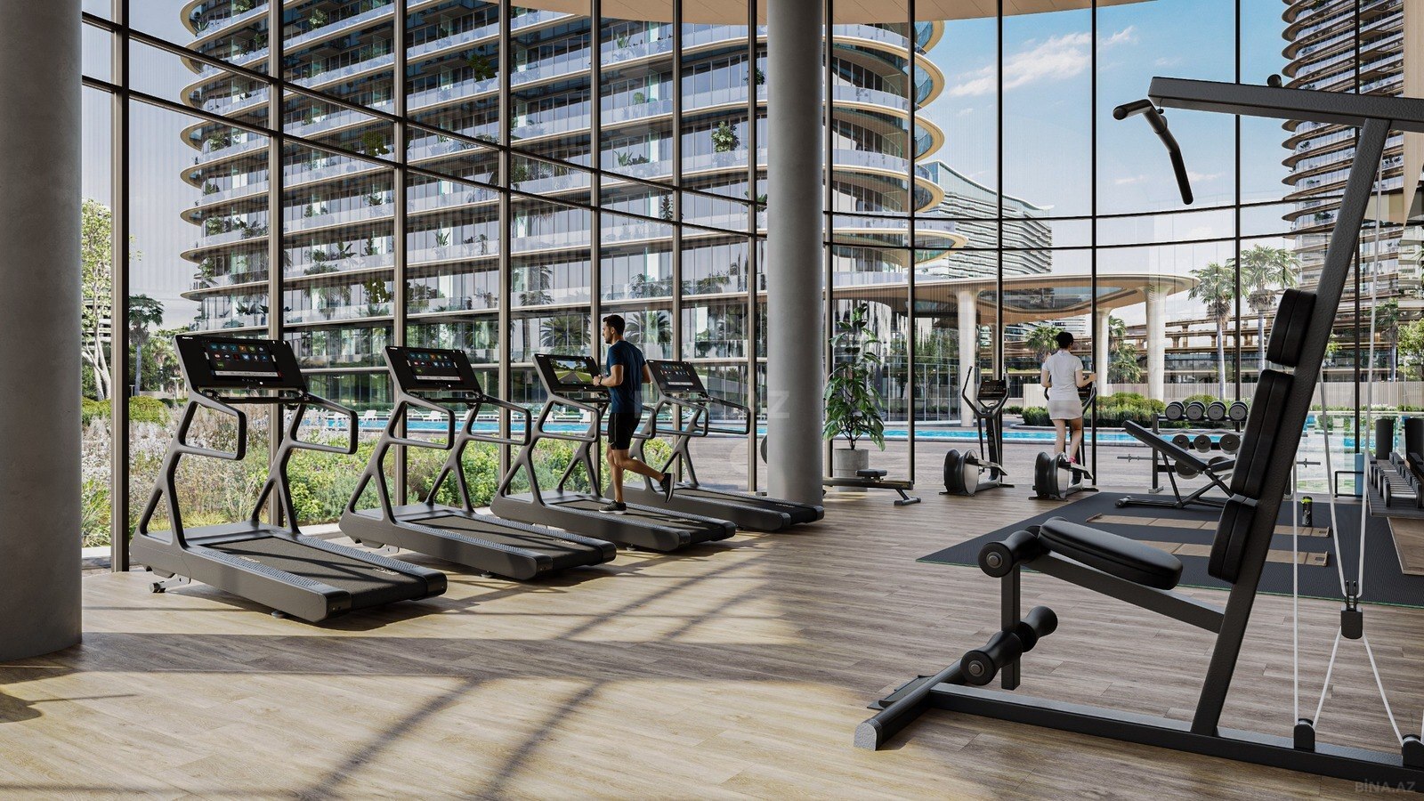 Satılır 1 otaqlı yeni tikili 30 m², Sea Breeze q.