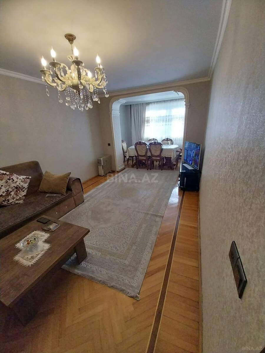 3 otaqlı köhnə tikili 85 m², İnşaatçılar m. - əsas şəkil