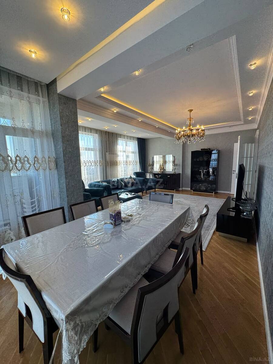 3 otaqlı yeni tikili 135 m², Badamdar q. - şəkil 2