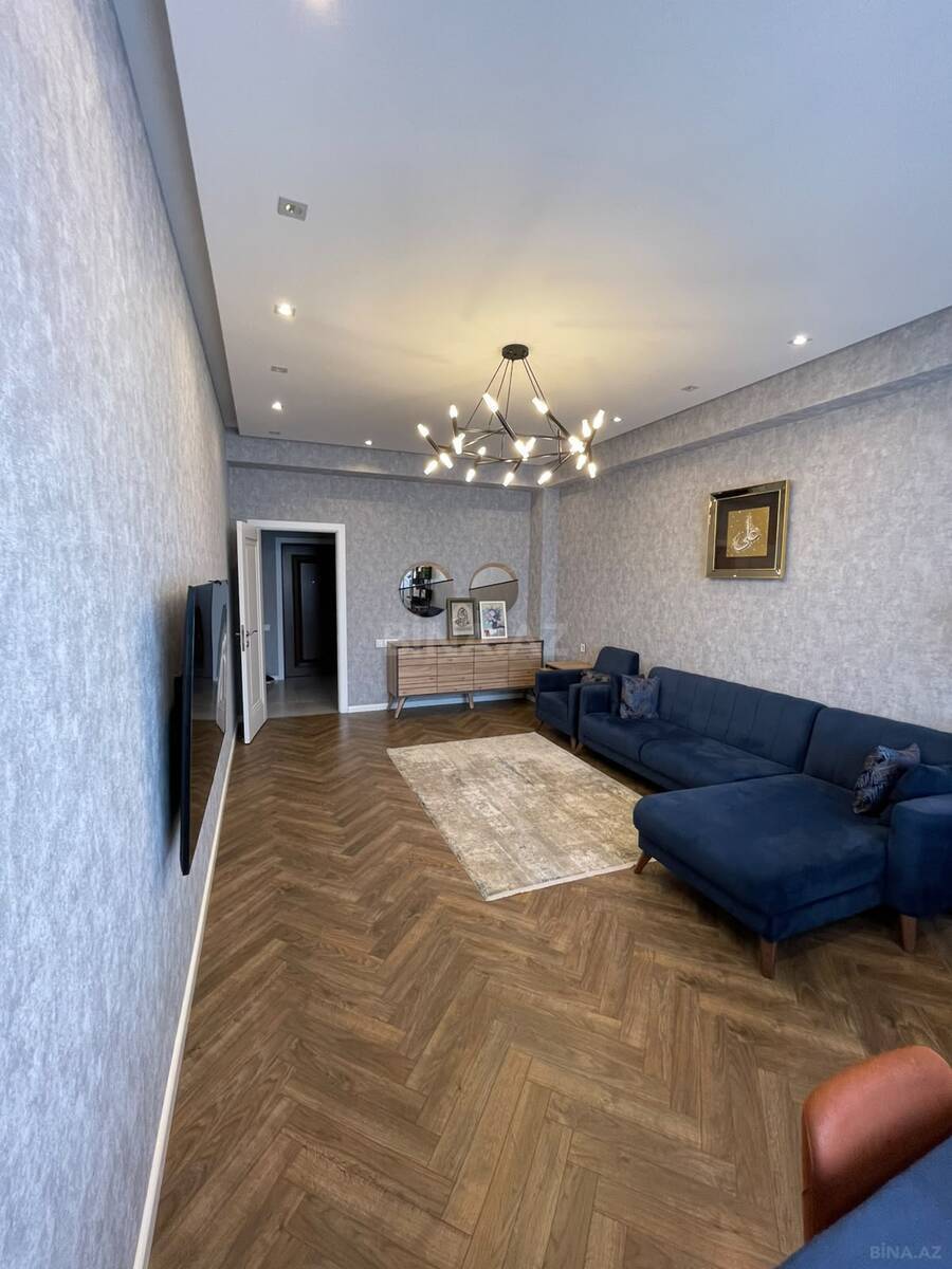 3 otaqlı yeni tikili 100 m², İnşaatçılar m. - əsas şəkil