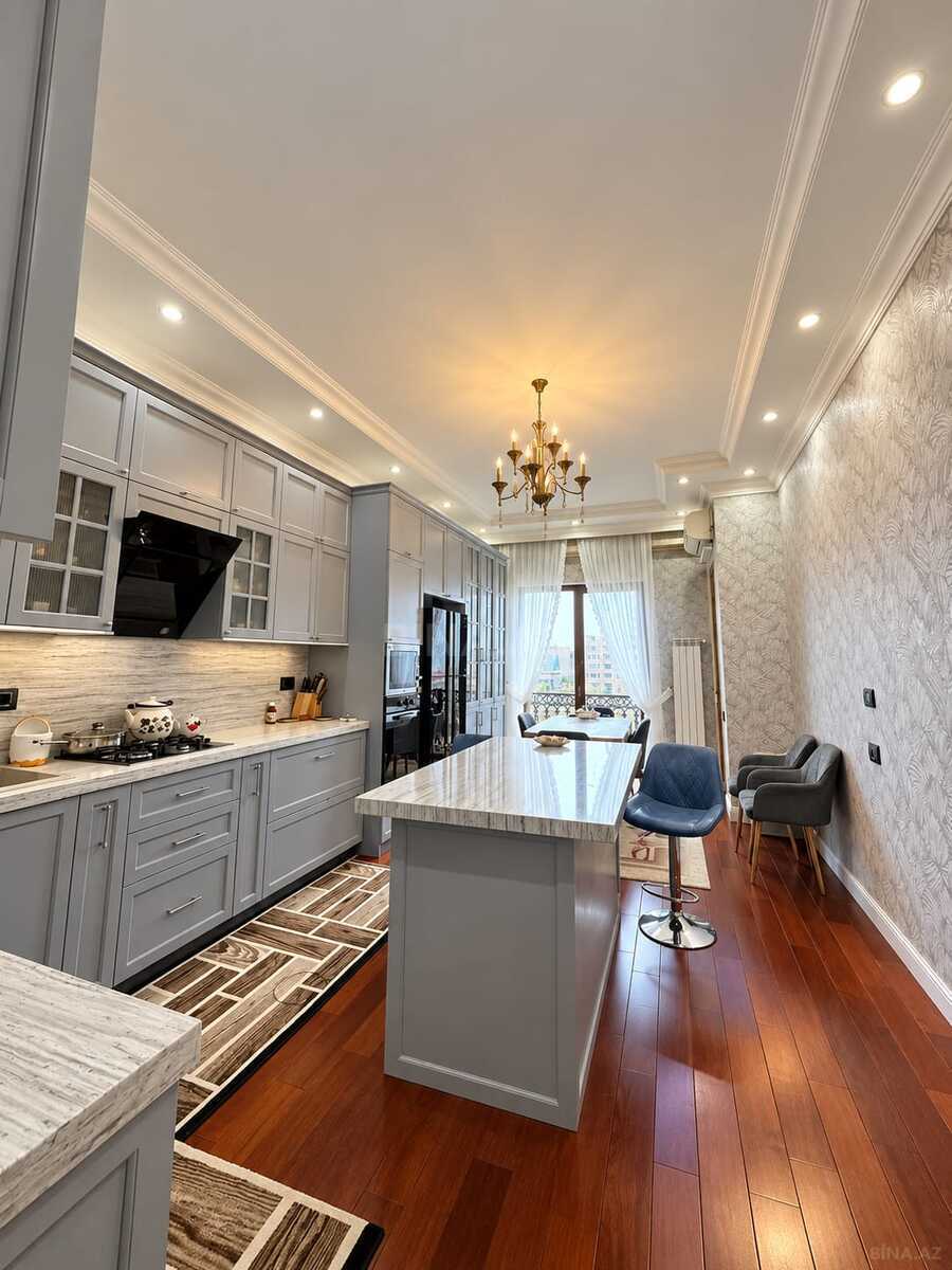 4 otaqlı yeni tikili 216 m², Elmlər Akademiyası m. - şəkil 3