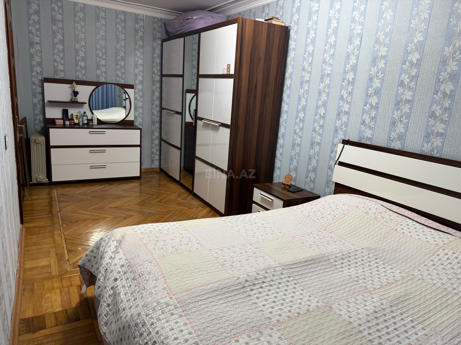 3 otaqlı köhnə tikili 100 m², Nəriman Nərimanov m.