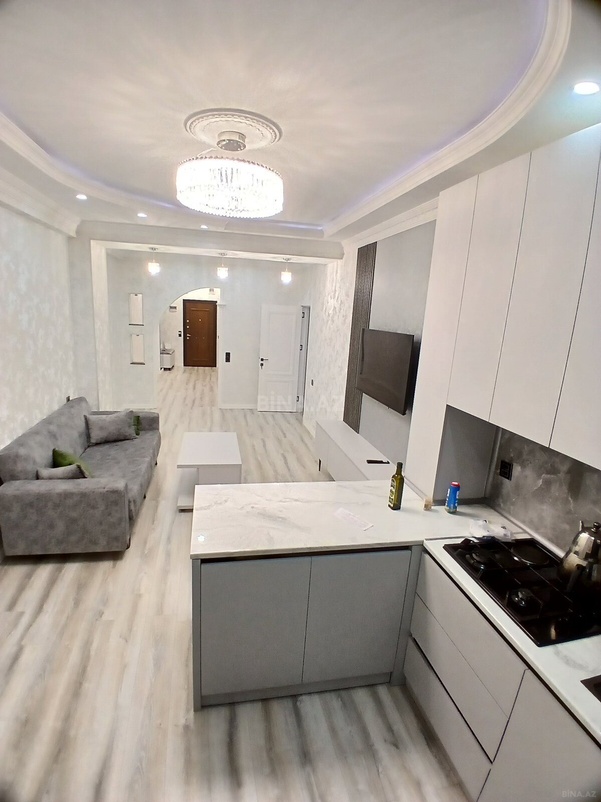 3 otaqlı yeni tikili 100 m², Bakıxanov q. - şəkil 2