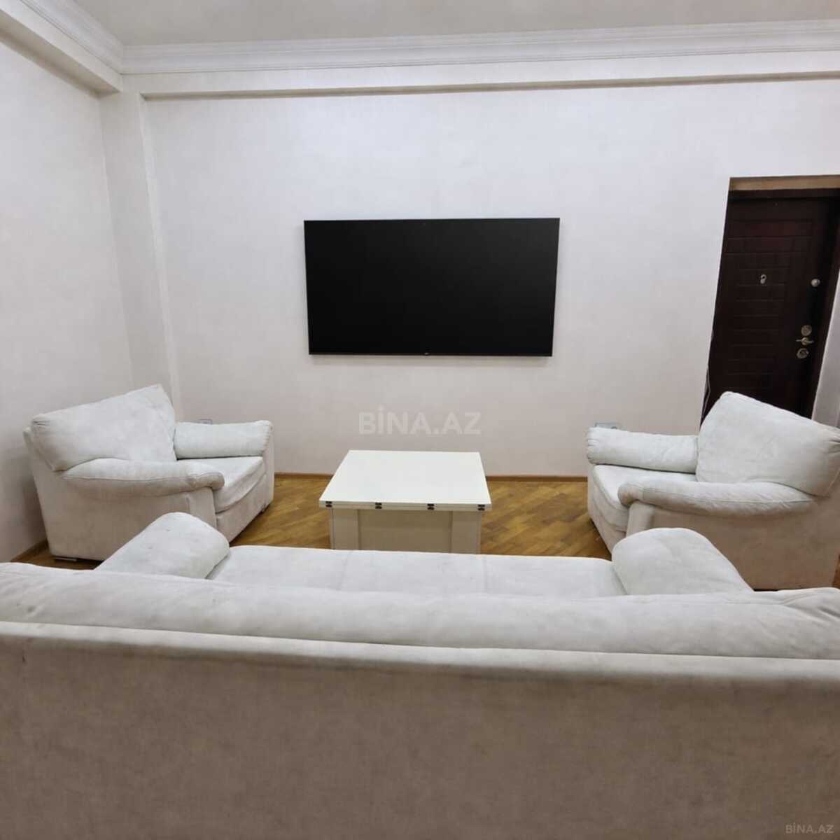 3 otaqlı yeni tikili 125 m², Şah İsmayıl Xətai m.
